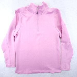 Avalanche Men's Quarter Zip Top Stand Up Pullover NWT Size M Pink Cam163c